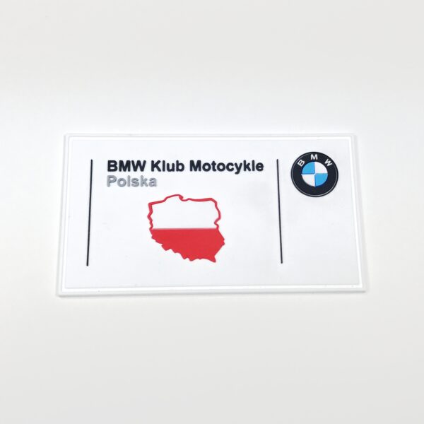 Naszywka gumowa BMW KMP