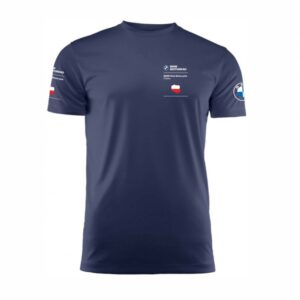 Męska Koszulka T-Shirt, granat - BMW Klub Motocykle Polska
