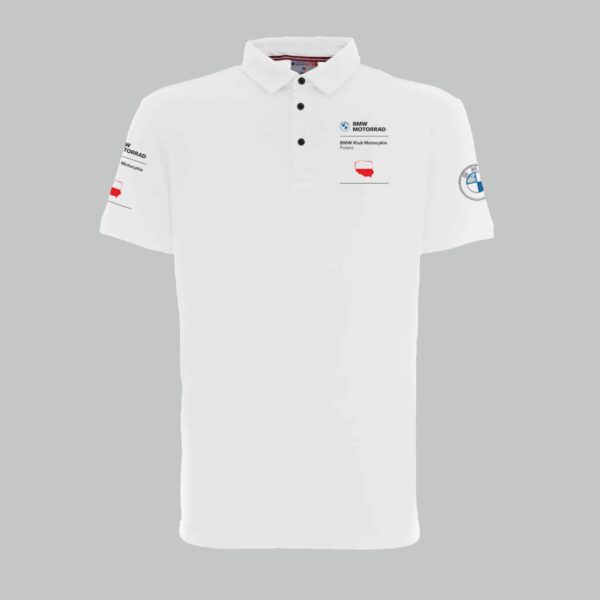 Męska koszulka Polo BMW Klub Motocykle Polska