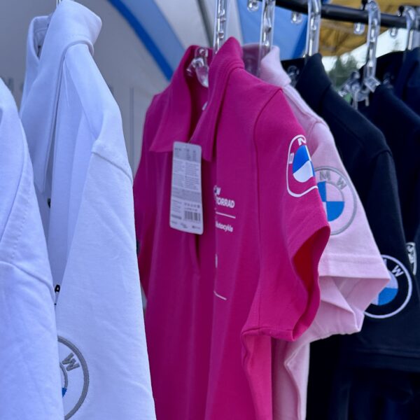 Damska Koszulka Polo BMW Klub Motocykle Polska