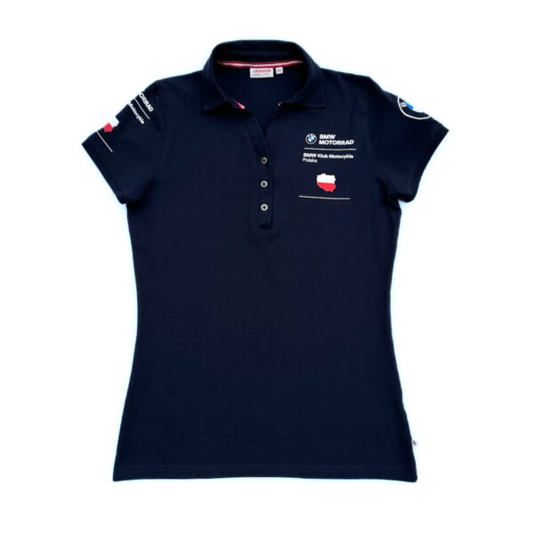 Damska koszulka Polo BMW Klub Motocykle Polska