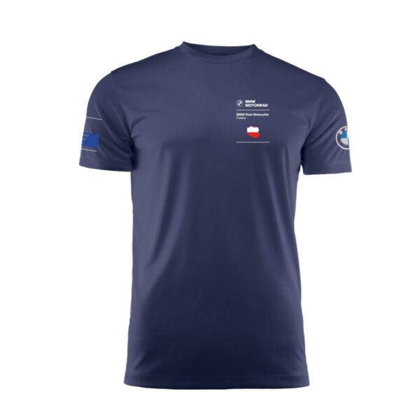 Damski T-Shirt BMW Klub Motocykle Polska - obrazek 2