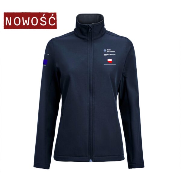 Damski Softshell BMW Klub Motocykle Polska