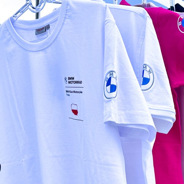 Męski T-Shirt BMW Klub Motocykle Polska